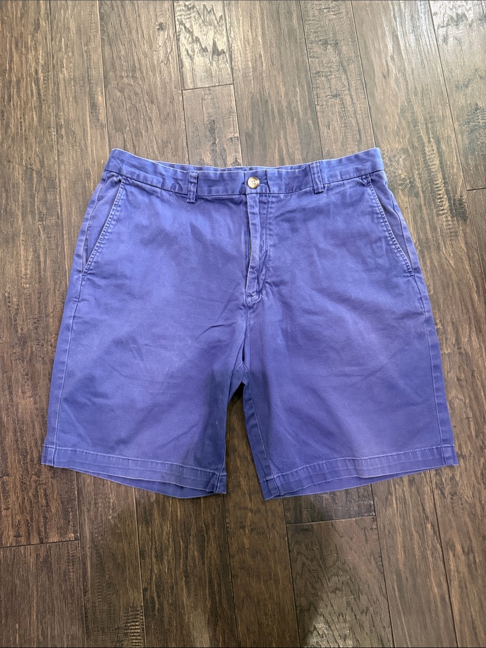 Men's Classic Cotton Chino Shorts - Navy size 35